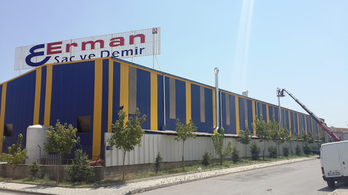 Machine park of CNC cutting tables at the Erman Sac ve Demir facility