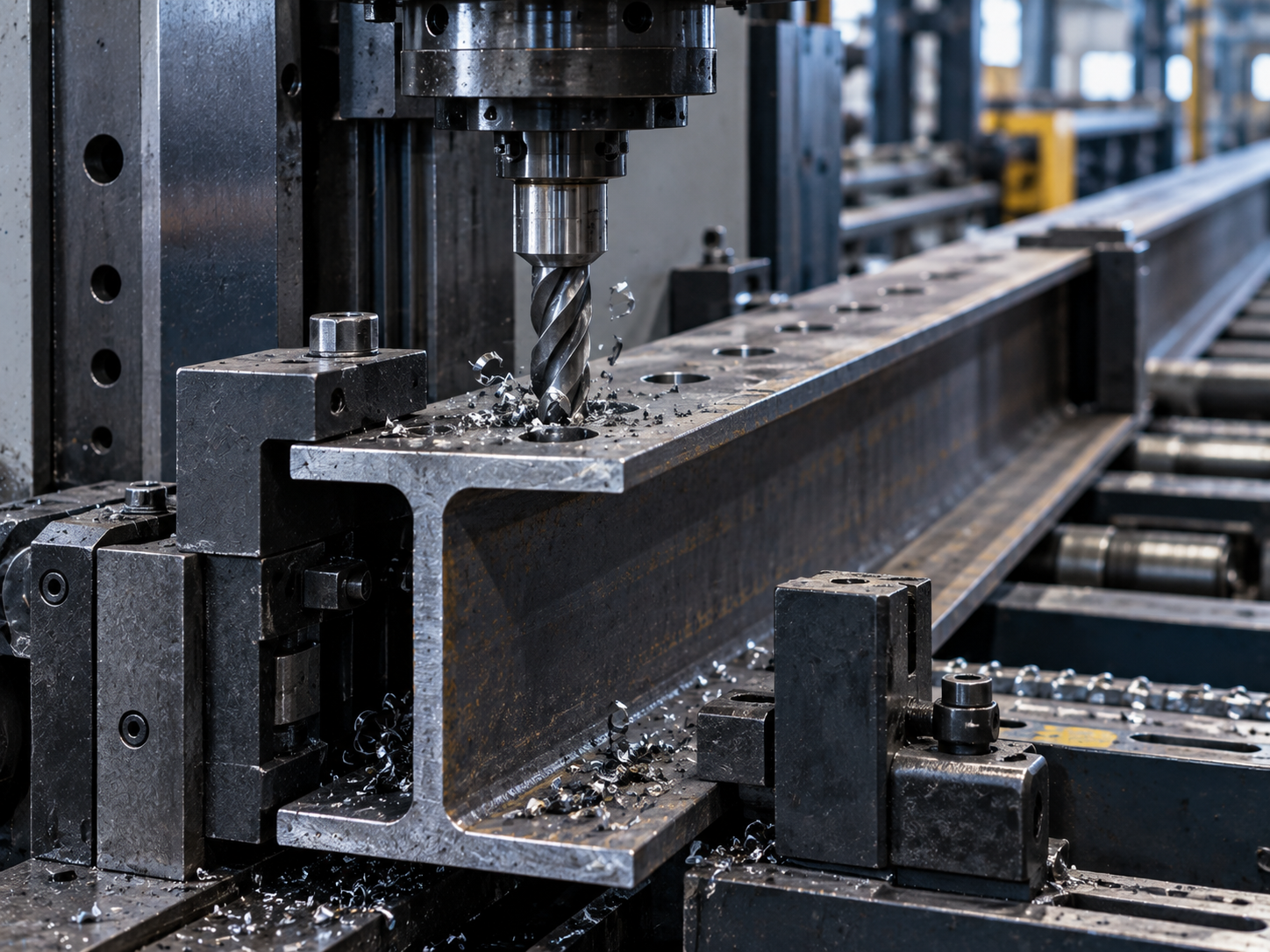 Processed steel profiles