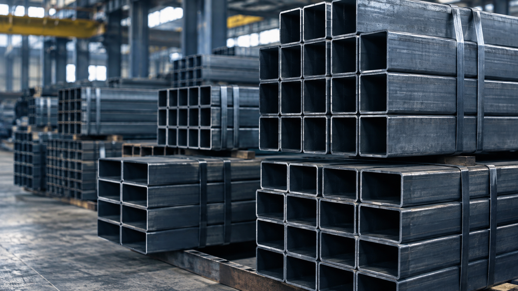 Square and rectangular hollow sections