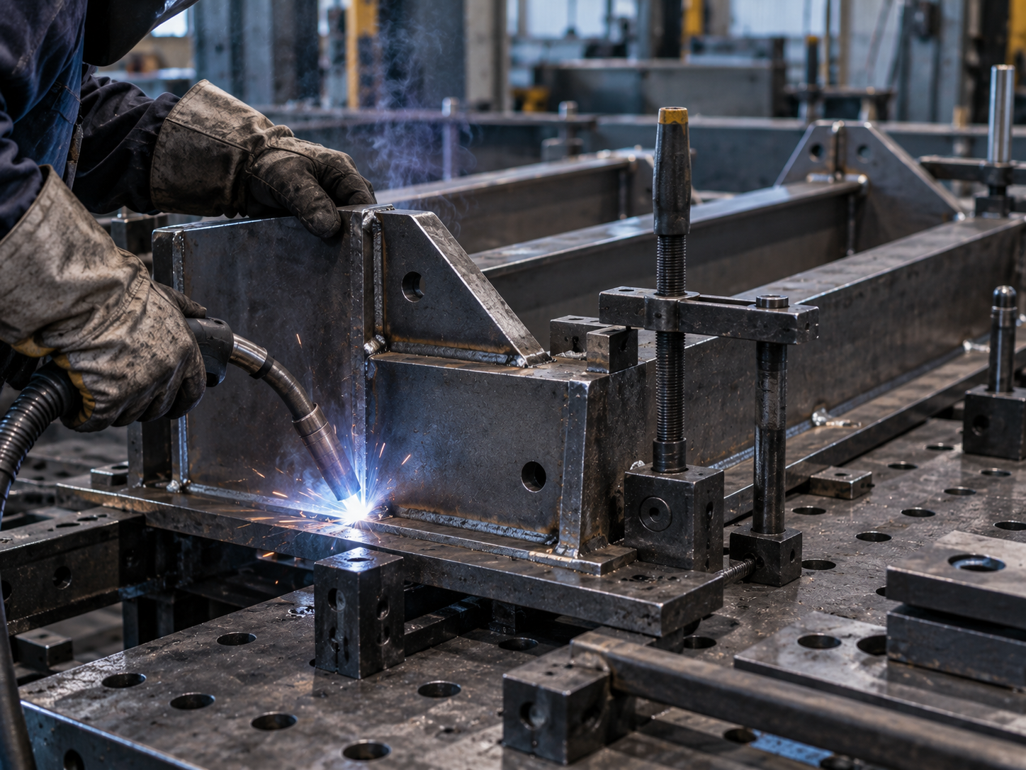 Custom steel fabrication