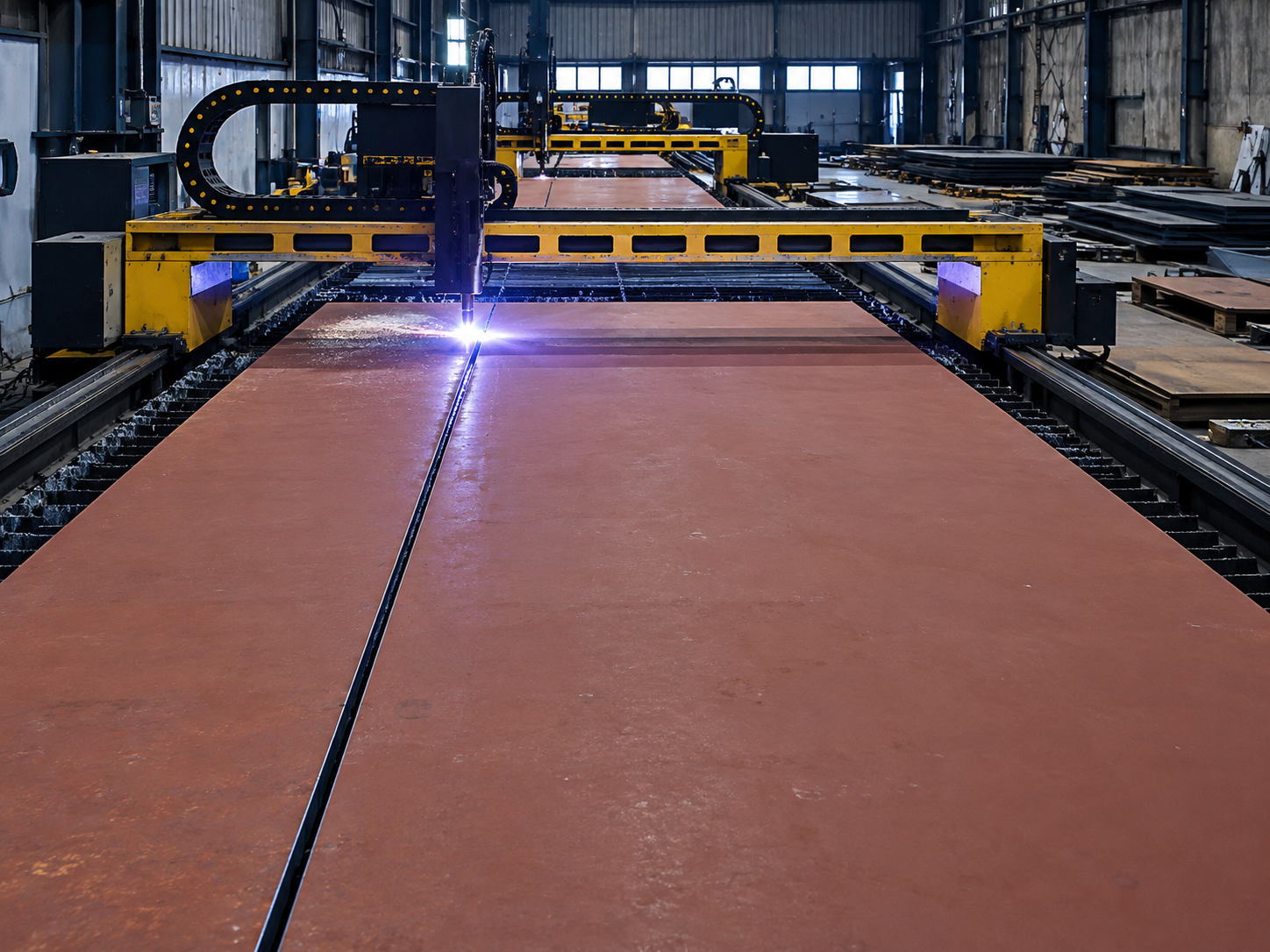 CNC-cut steel parts for shipbuilding and shipyard projects 2