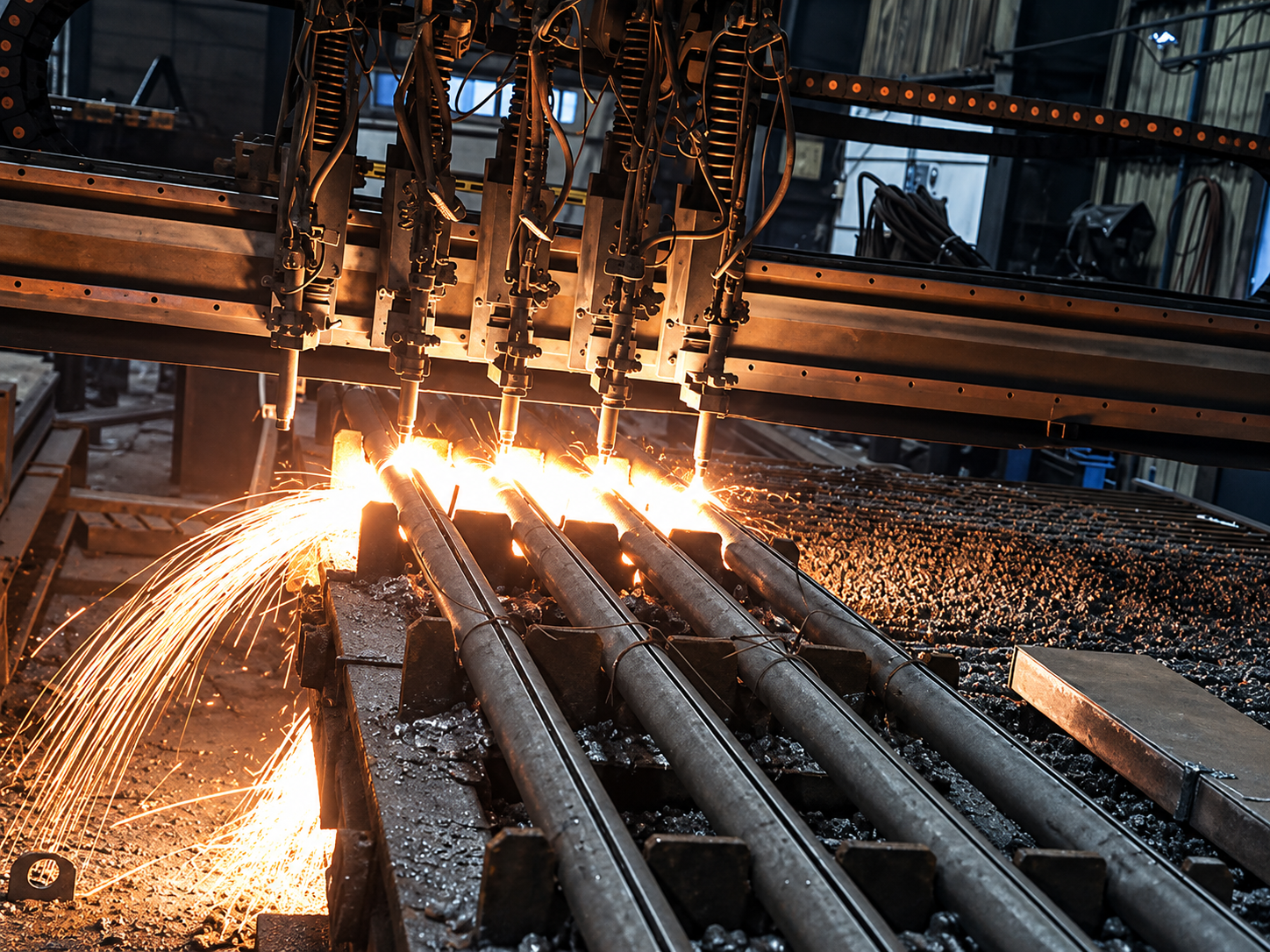 CNC-cut steel parts for shipbuilding and shipyard projects 1