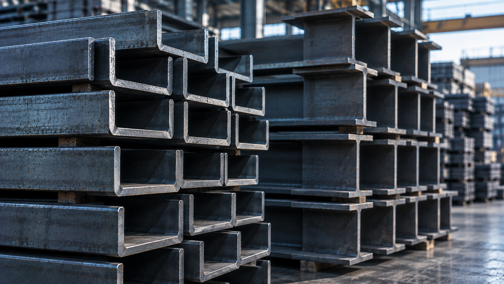 NPI and NPU steel sections