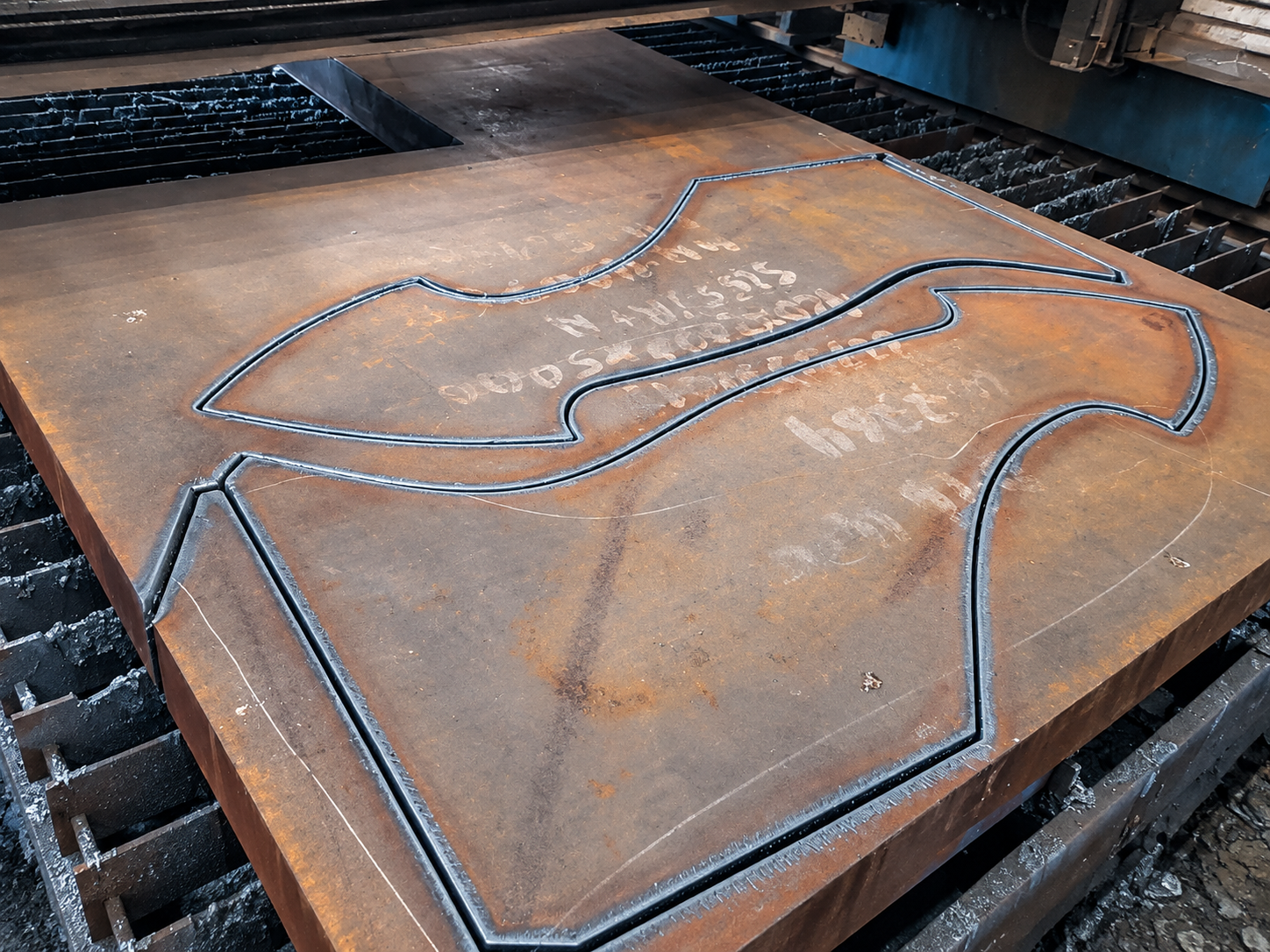 CNC-cut steel parts for shipbuilding and shipyard projects 3